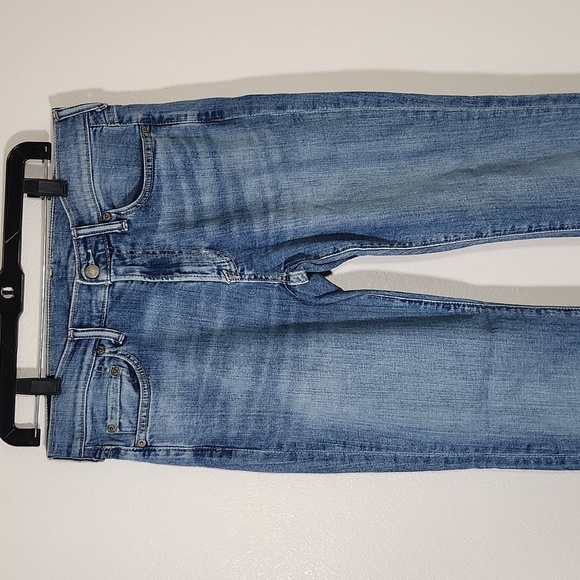 Abercrombie & Fitch Kennan Straight Stretch Jeans, Medium Light Wash 31w32 - Picture 2 of 11